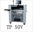 La máquina automática de montaje TP50V es una de las más rentables en el mercado (Coste/Efficacia).